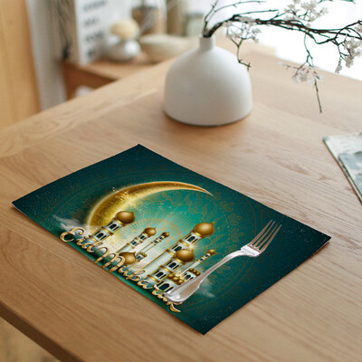 

Gobestart Ramadan Festival Decorations Restaurant Hotel Creative Household Table Mat