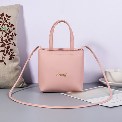 

Tailored Candy Color One Shoulder Small Backpack Messenger Bag Mobile Phone Bag Purse BK