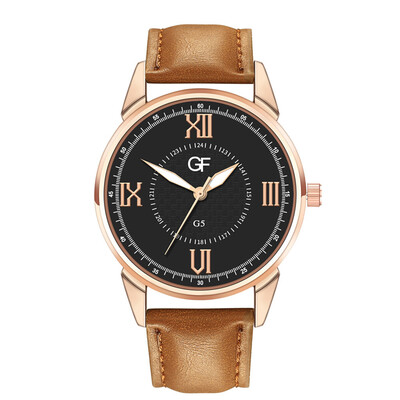 

Gobestart Hot Women Leather Watch Whatever Late Anyway Letter Watches New Pointer glow
