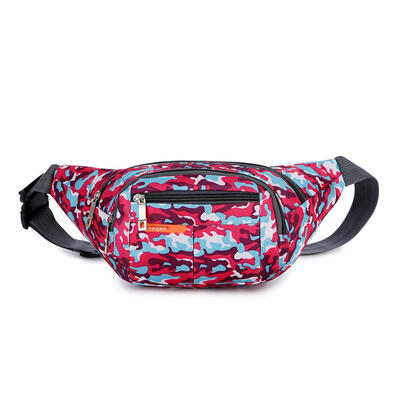 

Waterproof Camo Print Shoulder Unisex Nylon Waist Fanny Packs Chest Bags