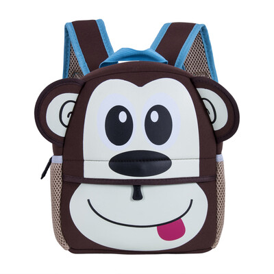 

2018 New Style Casual Cute Kid Toddler School Bags Colorful Kindergarten Schoolbag 3D Cartoon Animal Bag