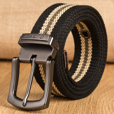 

Military Tactical Belt Men Canvas Belts for Jeans Male Casual Metal Pin Detachable Buckle Straps Belt ceintures 140 150 160 cm
