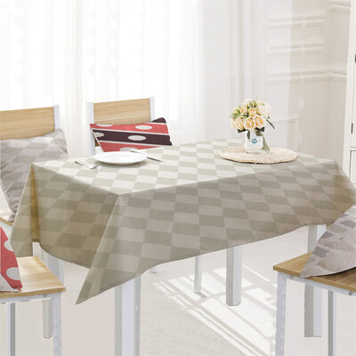 

Toponeto Simple Table Cloth Linen Tablecloth For Kitchen Decorative Dining Table Cover