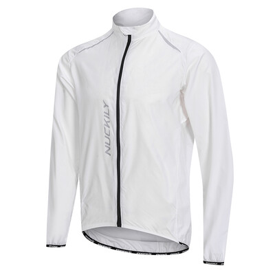 

NUCKILY Reflective Strip Windproof Waterproof Coat Safety Night Cycling Riding