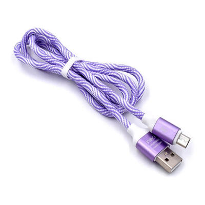 

Colorful Type-C Data Cable Portable Universal Nylon Braided Charging Line For Android