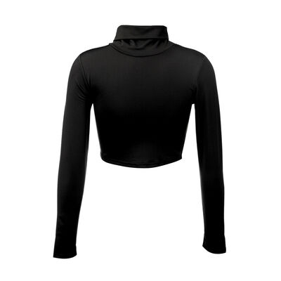 

Womens Turtleneck High Neck Long Sleeve Slim Fit Tops Blouse Autumn Winter