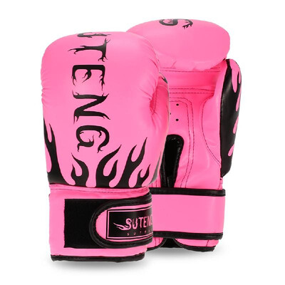 

Boxing Gloves for Children Breathable Safety Kickboxing Training Leather Gloves for Child