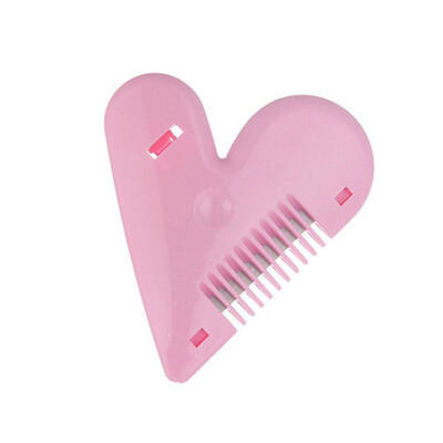 

Heart Shape Thinning Hair Cutting Comb Pubic Hair Brushes Trimming Tools