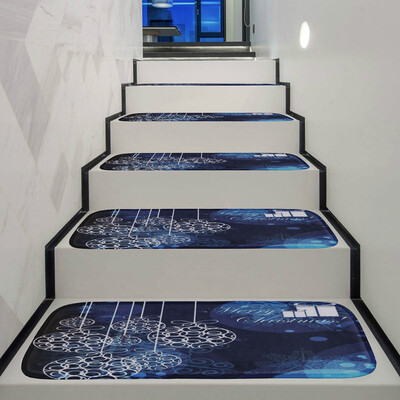

〖Follure〗Christmas Decoration 1Set StepBasic Non-Slip Coral Fleece Resistant Carpet Stair