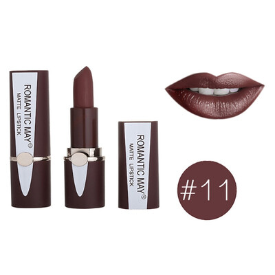 

Natural Waterproof Matte Velvet Glossy Lip Gloss Lipstick Lip Sexy Red Lip Tint 12 Colors Women Fashion Makeup Gift