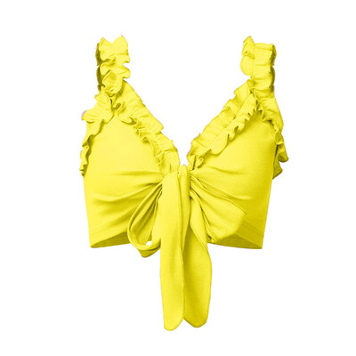 

Womens Cami Vest Casual Crop Top Bowknot Bra Tank Tops T-Shirt Blouse Shirt