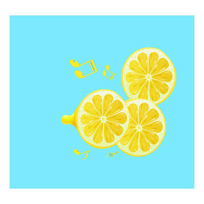 

Small Fresh Lemon Photography Backdrops Studio Home Decor Photo Background