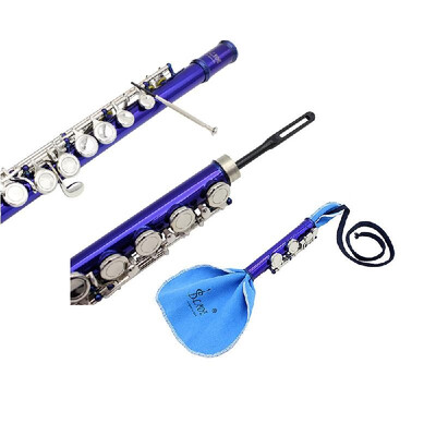 

Flute Cleaning Kit Set with Cleaning Cloth Stick Screwdriver Gloves