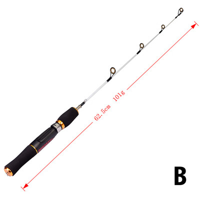 

Saidsome Carbon Fiber Fishing Rod Travel Spinning Lure Rod Sea Saltwater Pole fishing bait fishing lure