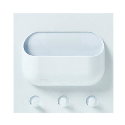 

Gobestart Multi-function Kitchen Strong Paste Rack Kitchen Bathroom Plastic Rack