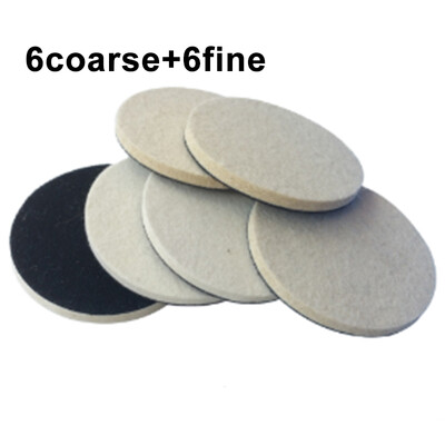 

125mm Round Polishing Wheel Felt Polisher Buffing Pad Disc For Stainless Steel