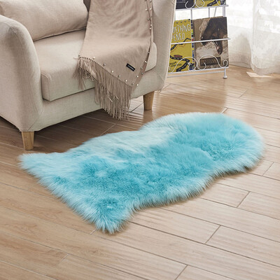 

Toponeto Rugs Non Slip Rug Mats Hairy Soft Fluffy Faux Fur Carpet Mat Home New