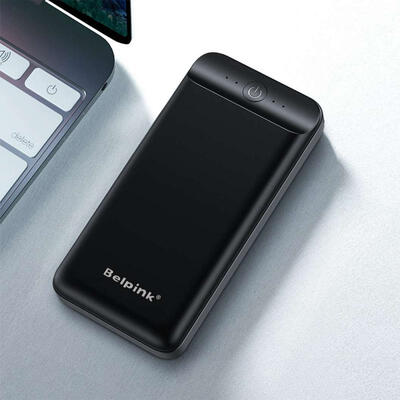 

BP935A Mini 20000mAh Dual USB Output Power Bank Portable Charger External Battery Pack With Indicator Light
