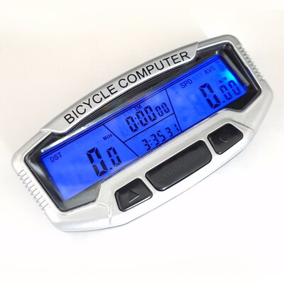 SD-558A Bicycle Backlight Luminous Speed Odometer Multifunctional Cycling Meter Bike Equipment