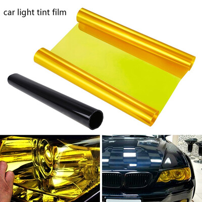 

30x120cm Car-Styling Auto Car Light Headlight Taillight Tint Waterproof Protective Vinyl Film Sticker Car Accessories