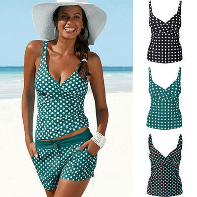 

Fashion Casual Women 2 Piece BIKINI Swimsuit Summer Tankni Sets Push Up Swimwear
