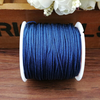 

1Pc 45M Nylon Cord Thread Chinese Knot Macrame Cord Bracelet Braided String Diy 17 Colors