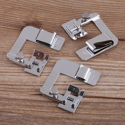 

Greensen 3pcs Snap-on Presser Feet Universal Fit Domestic Multifunction or Old Sewing Machine