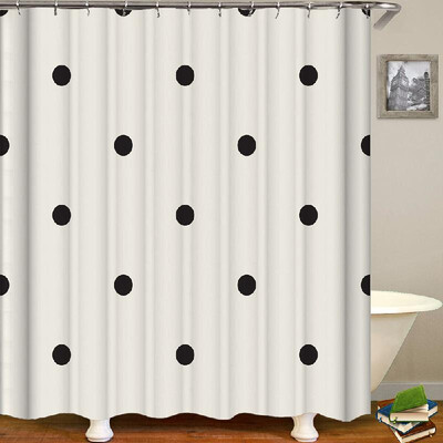 

Shower Curtain Fresh Style Blackout Curtains Waterproof Mildew-proof Bathroom Curtain 71"x71"