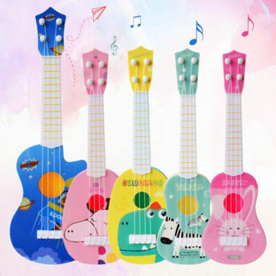

Cute Animal Mini Toy Guitar For Kids Girls Boys Plastic Play Music Fun Time Gift