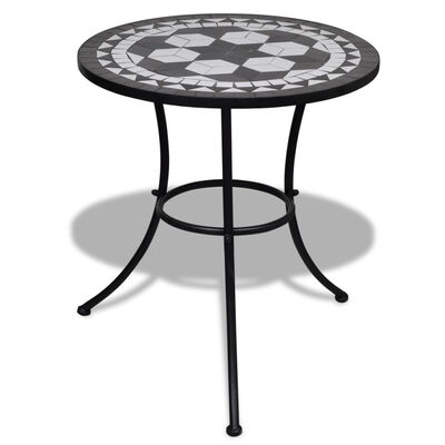 

Mosaic Table 236" Black&White