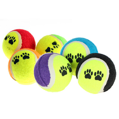 

PET SUPPLIES DOG TOY TENNIS BALLS RUN FETCH THROW PLAY TOY CHEW TOY