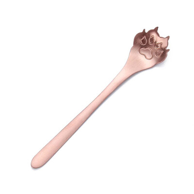

Creative Cat Claw Stainless Steel Coffee Stirring Spoon Household Kitchen Tableware Teaspoon