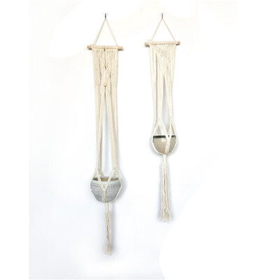 

MEIYU Wall-mounted flower pot set of 2 handmade wall decoration ornament 13918