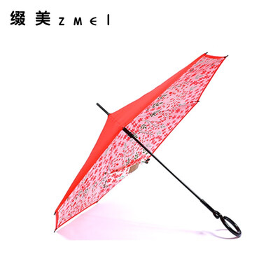 

ZHUIMEI Small flower car special reverse umbrella portable 6301