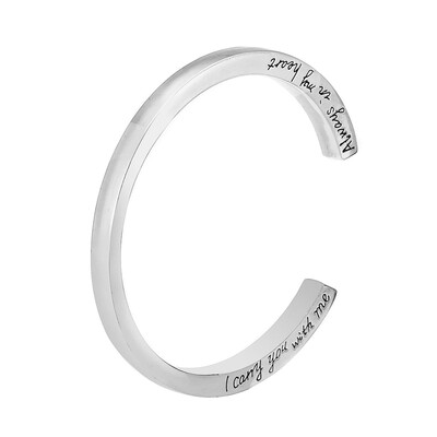 

Unisex Women Men Stainless Steel Open Bracelets Bangles Pet Dog Jewelry