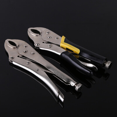 

10" Round Nose Welding Tool Straight Jaw Locking Locking Plier Grips Pliers