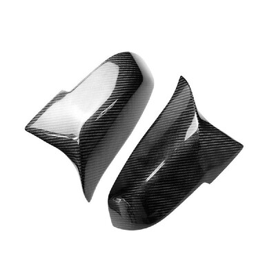 

Carbon Fiber Car Wing Mirror Cover Rearview Mirror Caps Replacement Fit For BMW New 3 Series X1 E84 F20 F30 F35 F34 F30 2014-2017