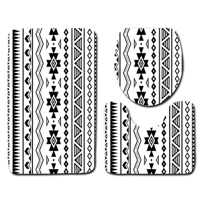

Gobestart 3pcs Non-Slip Bath Mat Bathroom Kitchen Carpet Doormats Decor