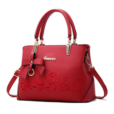 

Tailored Women Ladies Girls Fashion Bowknot Flower Shoulder Handbag Crossbody Tote Bag