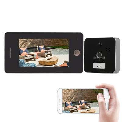 

Wireless Peephole Video Doorbell Digital Door Viewer Security Peephole High-definition Color LCD Screen Security Camera Monitor AP