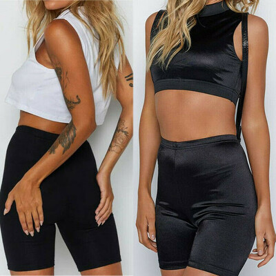 

Womens Cycling Shorts Dancing Gym Biker Hot Pants Leggings Active Casual Sports