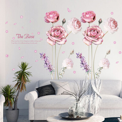 

Creative Wall Sticker Flower Art Wall Home Wardrobe Decoration Waterproof