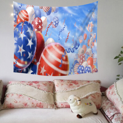 

Gobestart Independence Day Print Family Tapestry Light String Combination Wall Decor15x2m