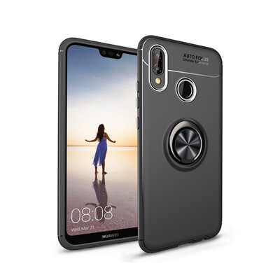 

Goowiiz Phone Case For Huawei Honor 9 Lite10V1010 LitePlay8 Plus EnjoyY9 2018 Luxury Metal Ring Magnetic Bracket Shockproof