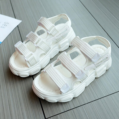 

Sports Sandals Female Xiayins Super-hot Korean Edition Student Muffin Thick-soled Beach Roman Shoe Tide