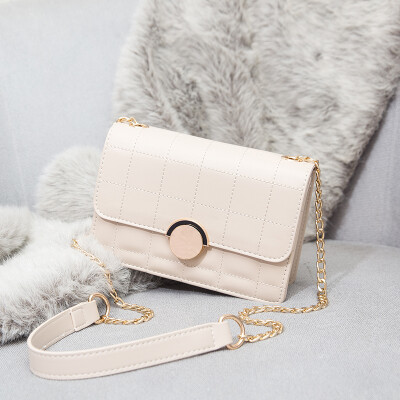 

Summer small carry womens bag line Korean version 100 shoulder oblique carry fashion chain small square bag