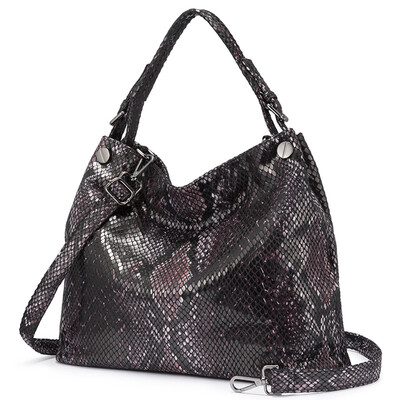

REALER bags for women 2019 women handbag female large tote bag hobo animal prints PU leather shoulder bag ladies big handbag