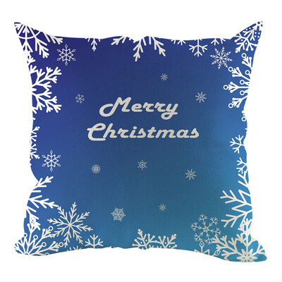

Siaonvr Christmas Pillow Cover Pillowcases Decorative Sofa Cushion Cover Home Decoration