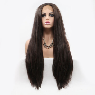 

Dolago straight Hair Lace Front Wigs Free Part Heat Resistant Synthetic wigs for Women