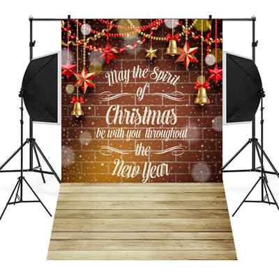 

Toponeto Christmas Backdrops Snowman Vinyl 3x5FT Lantern Background Photography Studio